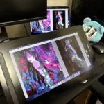 デスク周り